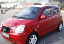 Дефлекторы боковых окон Kia Picanto I (2004-2007)